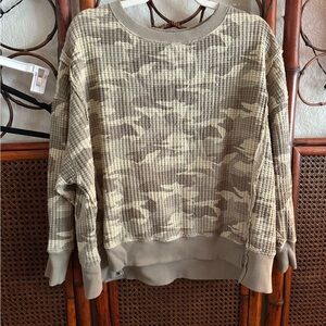 American Eagle Outfitters Ribbed Knit Sweater